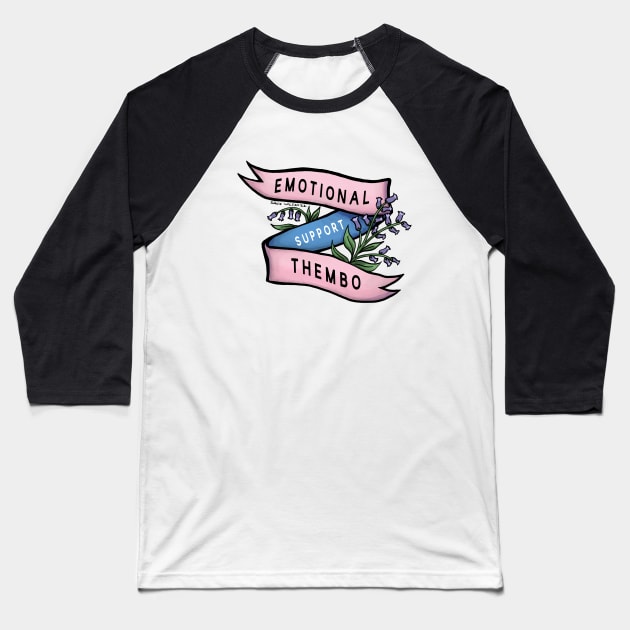 emotional support thembo Baseball T-Shirt by swinku